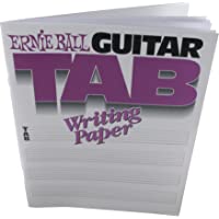 Ernie Ball EB7021 - Cuaderno tablatura para guitarras